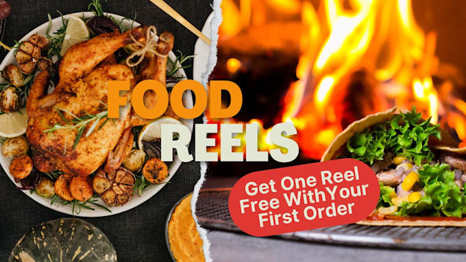make trending food and restaurant reel for instagram