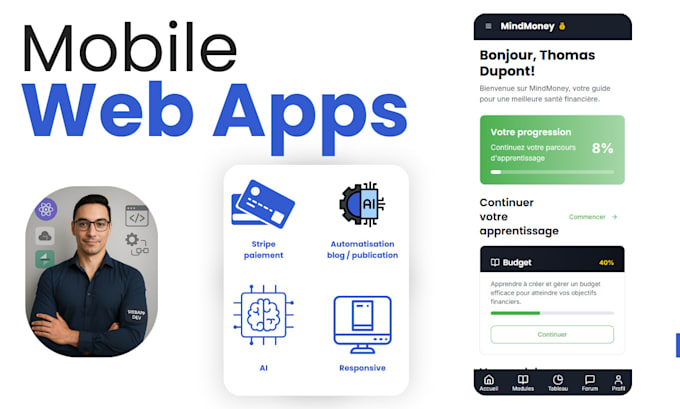 création webapp rapide et sécurisée