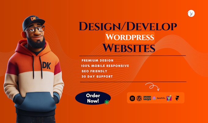 build, design, or redesign wordpress website, business website and native apps