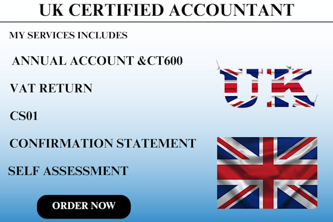 file UK vat returns corporation return ct600 confirmation statement and sa100
