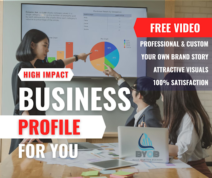 create a business profile for the perfect impression