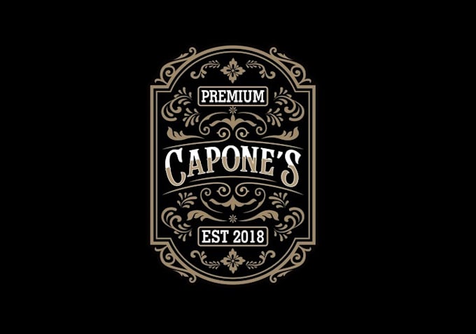 design cap one men grooming products logo