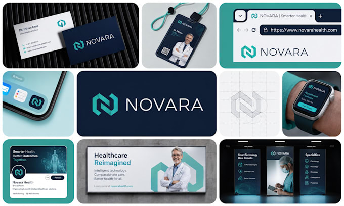 design minimalist logo, full branding kit and brand style guide identity