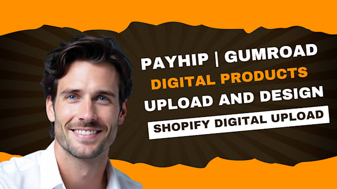 create and upload your digital products for shopify, gumroad, or payhip