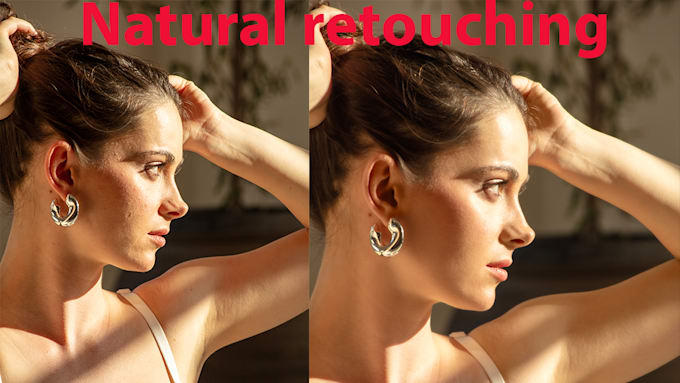 do high end retouching of your photos for just five dollars