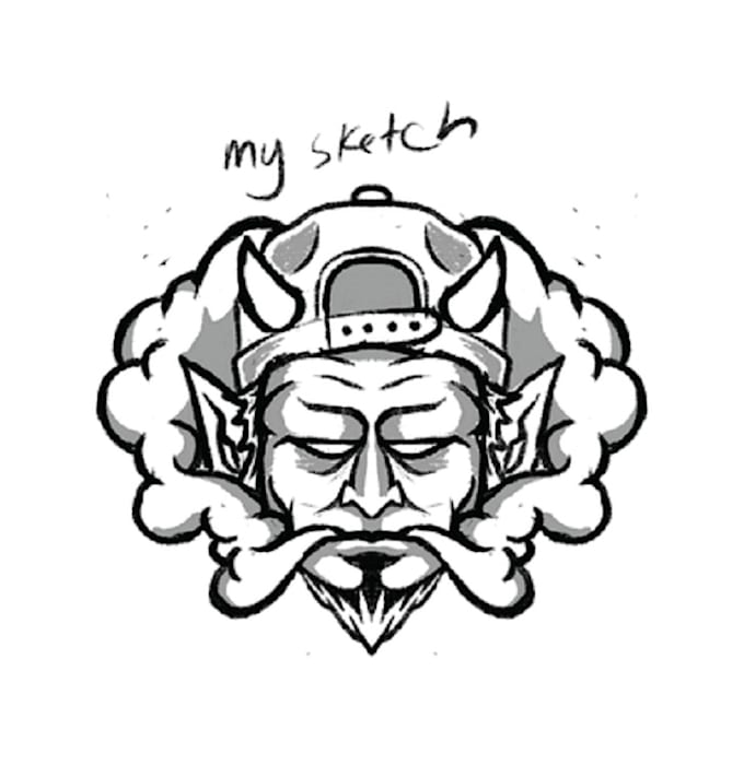 design particular dry herb vape store logo