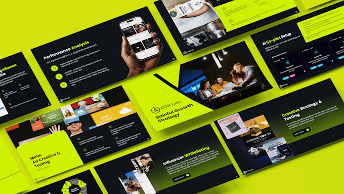 design, redesign investor pitch deck, powerpoint presentation, google slides