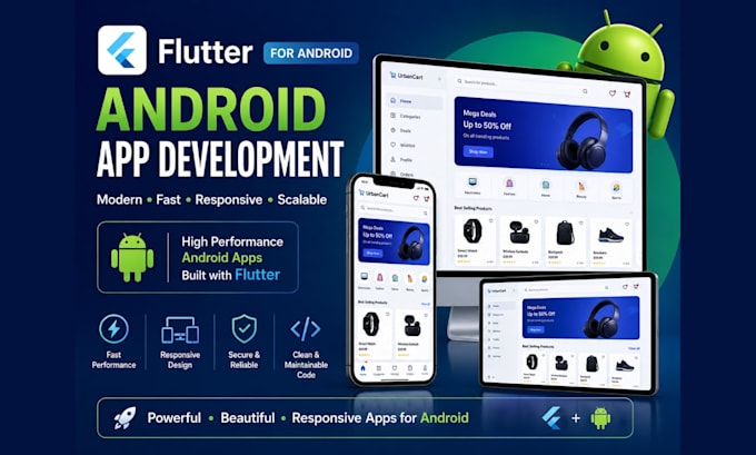 Develop android apps in android studio using flutter by Rabailsahar ...