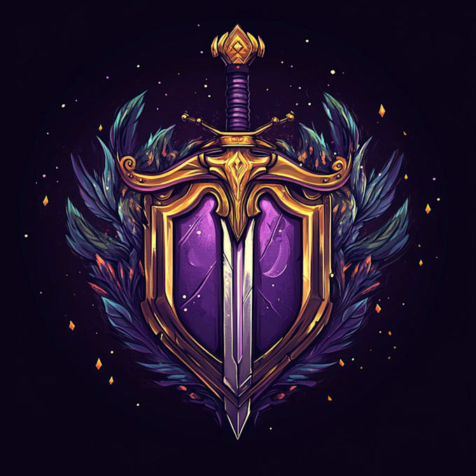 create logo designer anime, fantasy
