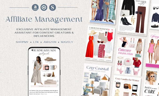 manage your ltk, amazon storefront and shopmy content