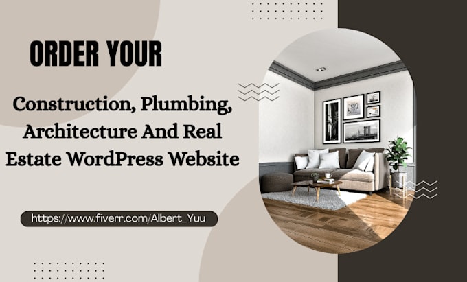 build construction, plumbing, architecture, real estate wordpress website