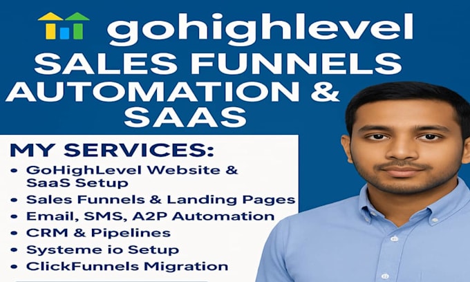 Set up gohighlevel sales funnels automation system io and expert ghl ...