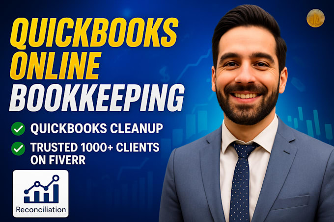 manage accounting and bookkeeping in quickbooks online with cleanup and setup