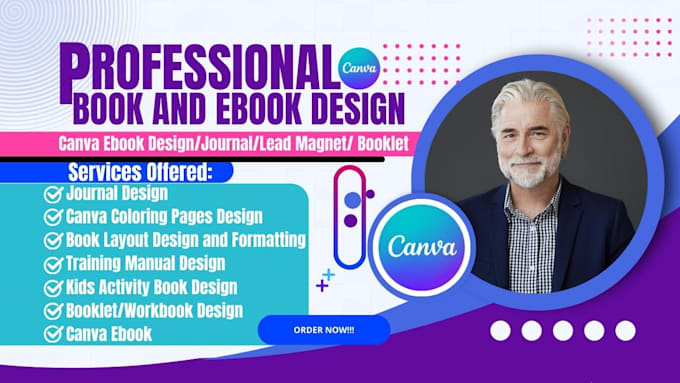 be your canva ebook designer, ebook redesign, curriculum plan, canva workbook