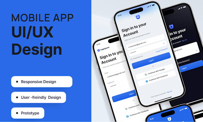 Design modern and user friendly ui ux mobile app using figma by Reena ...