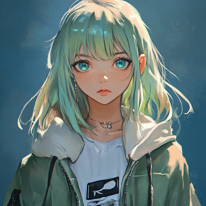 make  anime manga character illustration