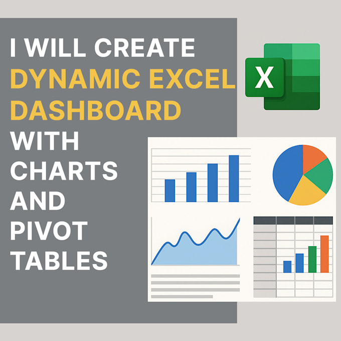 Create dynamic excel dashboards with charts and pivot tables by ...