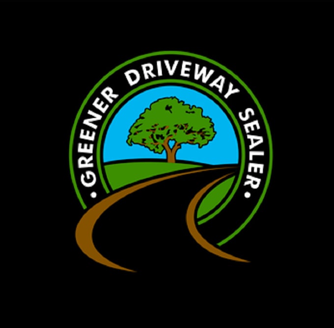 design natural eco friendly driveway sealer logo