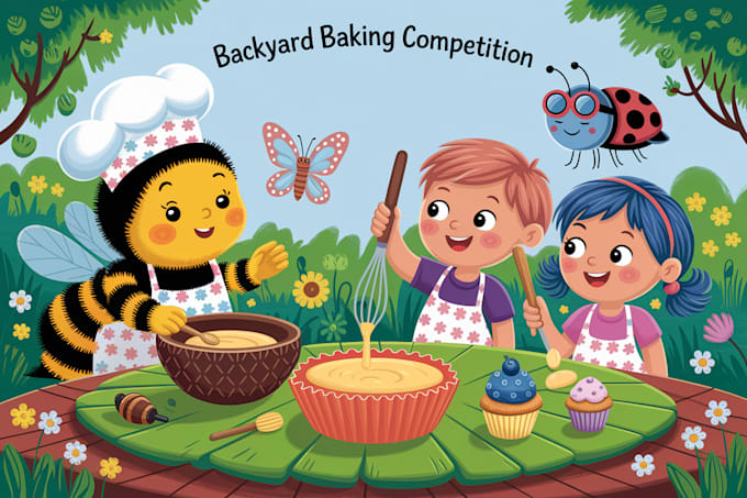 illustrate children story book illustrations