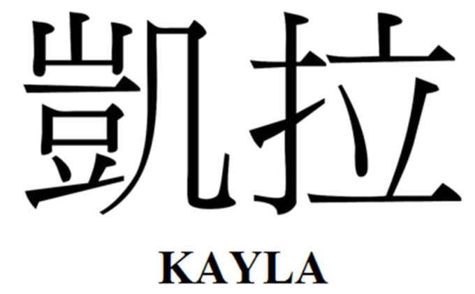 translate your name into Chinese characters