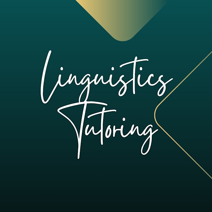 teach you linguistics from basics to advance level