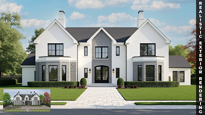 do interior and exterior sketchup modelling and 3d renderings