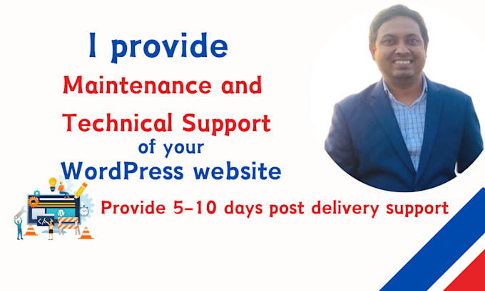 provide wordpress website maintenance and support