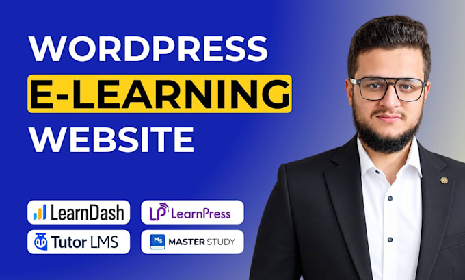 build responsive elearning platform using wordpress