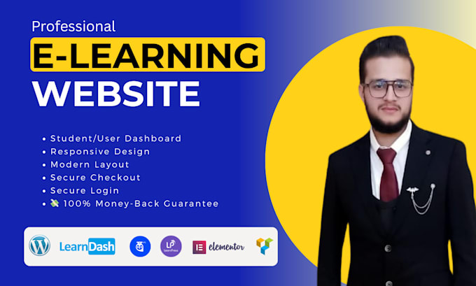 build responsive elearning platform for you