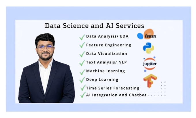 perform data analysis, eda, and machine learning using python