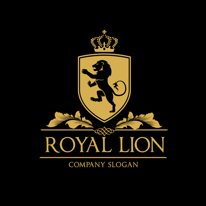 design good looking lion logo