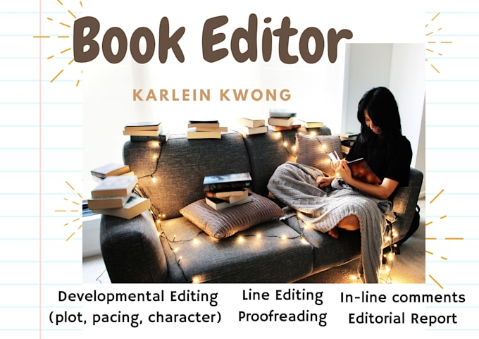 line edit and developmental edit your novel