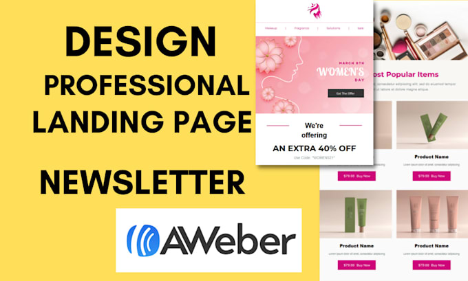 create aweber lead page lead form and email automation
