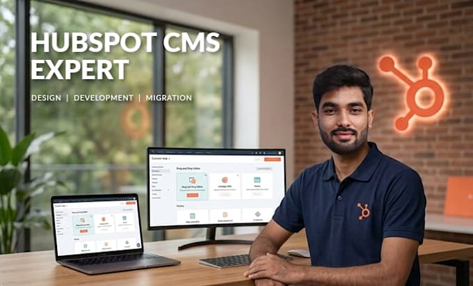 design and develop a high converting hubspot cms website