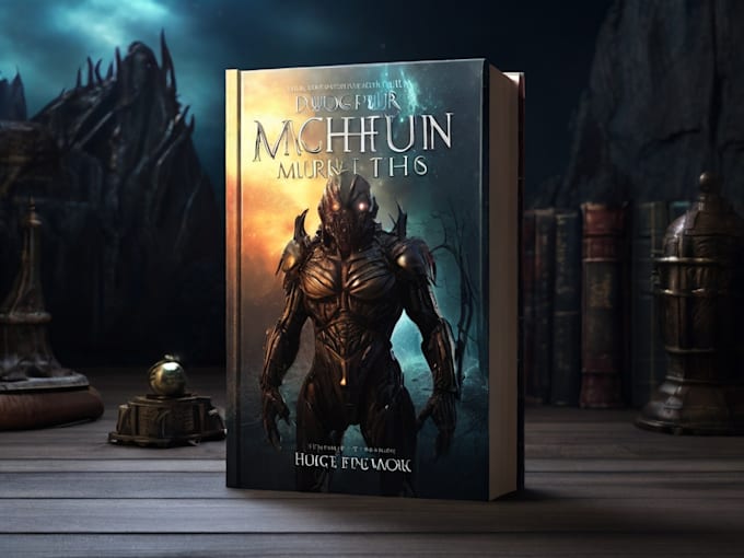 design a fantasy, sci fi, or horror, book cover