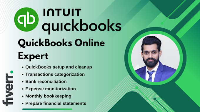 handle your books as a quickbooks expert