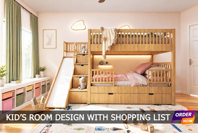 design your kids room and nursery with a shopping list