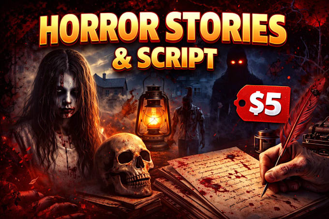 write 5 original horror stories