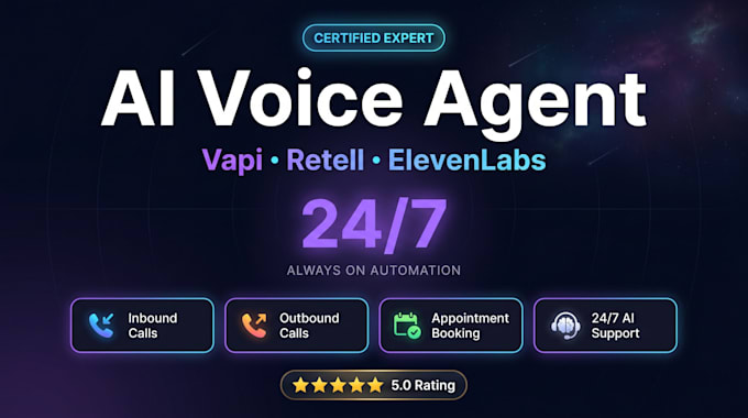 make an ai voice agent using vapi, retell, synthflow