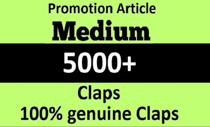 do viral promotion for your medium article