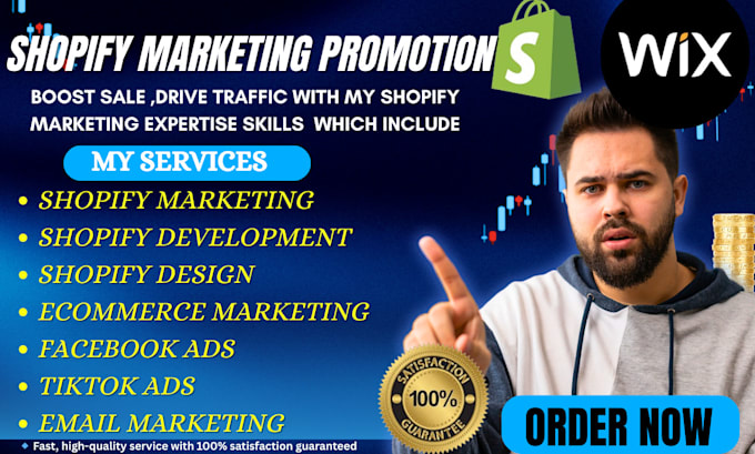 do shopify marketing ecommerce store promotion boost shopify sales