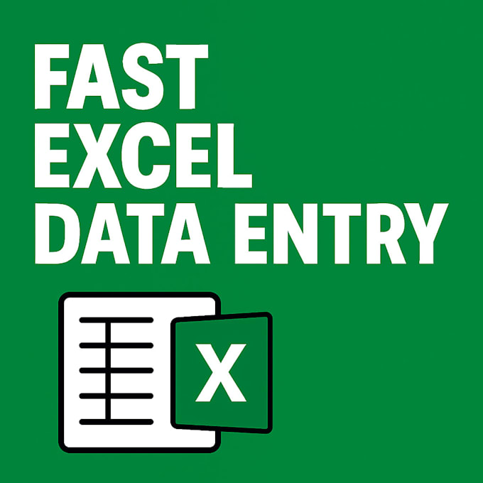 Do fast data entry in excel or google sheets up to 2000 rows by Jesca ...