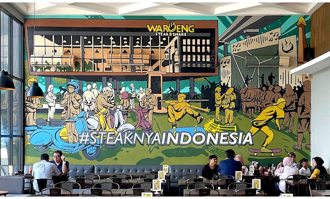 draw mural concept for your space
