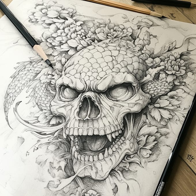 create an custom tattoo design