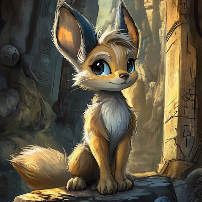 make great furry art and character anime