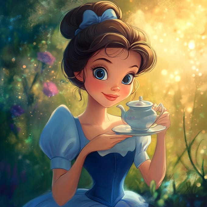 draw your lovely pet disney cartoon potrait