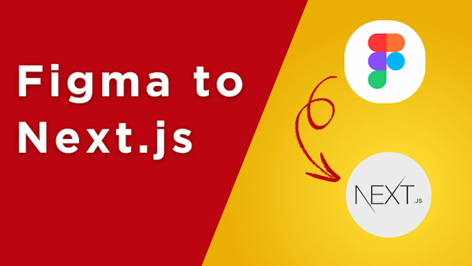 convert your design into a next js website