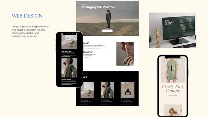 design a creative and personal interactive  PDF portfolio