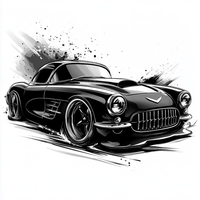 design vehicle t shirt design in your choise