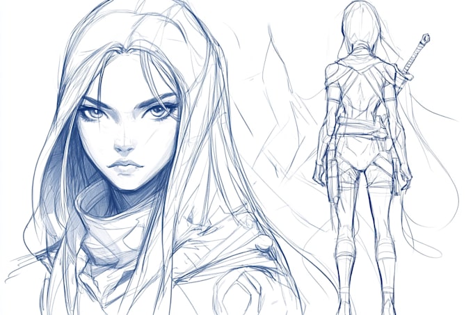 make a portrait sketch for you